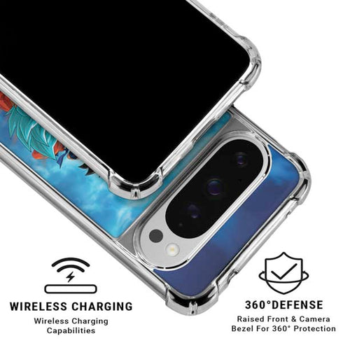 Dragon Ball Super Goku Vegeta Super Ball Google Pixel 10 Pro XL Clear Case